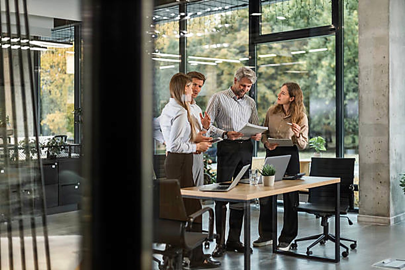 Résidence moderne entretenue par C-NET